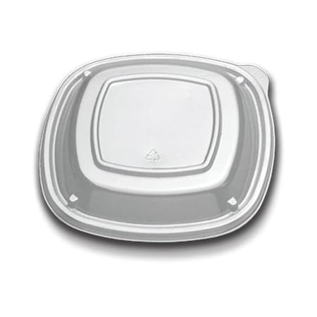 Forum Forum 7 Clear Low Dome Vented Square Lid, PK432 CL213-070-1